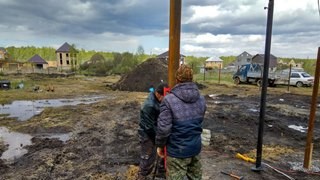 Заказать монтаж винтовых свай в Борисоглебск - цена под ключ с доставкой от 1898 шт